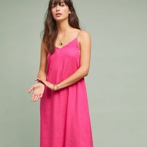 NWT Moon River Magenta Dress